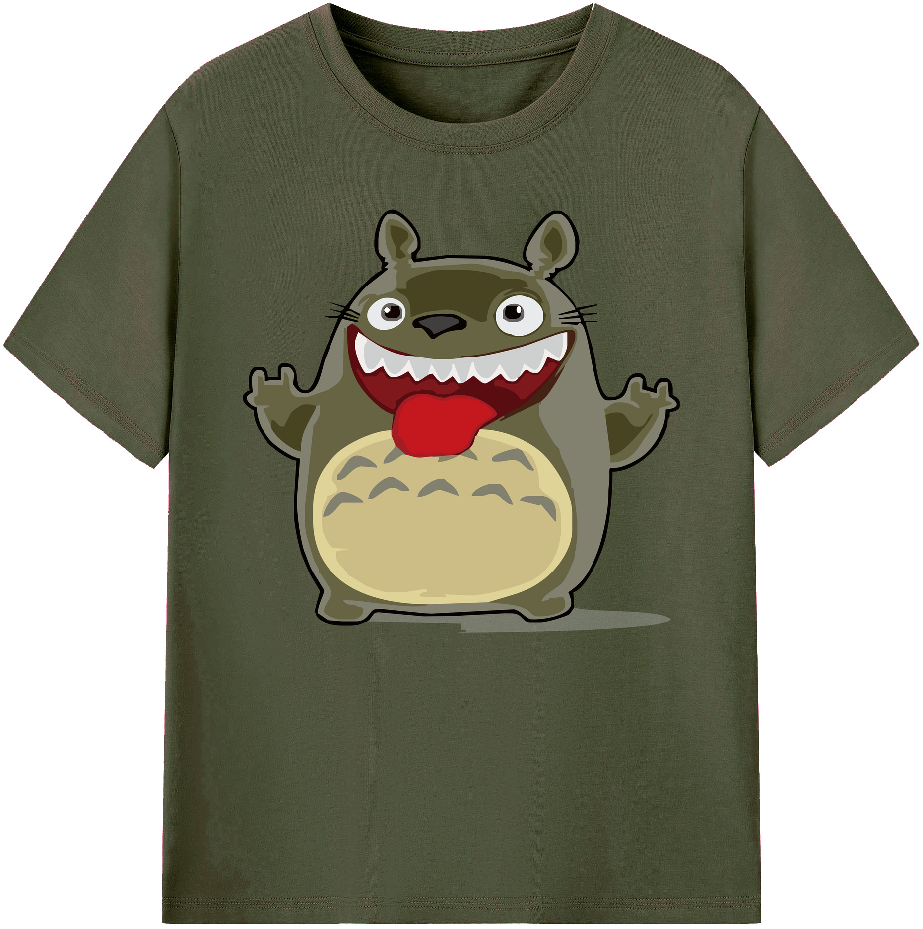 （画像用） となりのトトロ 草壁メイ 草壁サツキ My Neighbor Totoro Satsuki Kusakabe Mei Kusakabe 綿100％ メンズ半袖Tシャツ｜肌触りやわらか＆通気性